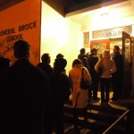 Community members line up to see plans for new Little Mountain at first night of Open House, January 2012